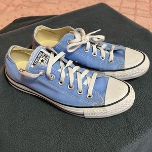 Sky Blue Low-top Converse All Stars